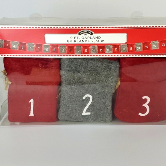 Advent Garland 9 Feet Long - Picture 3 of 5